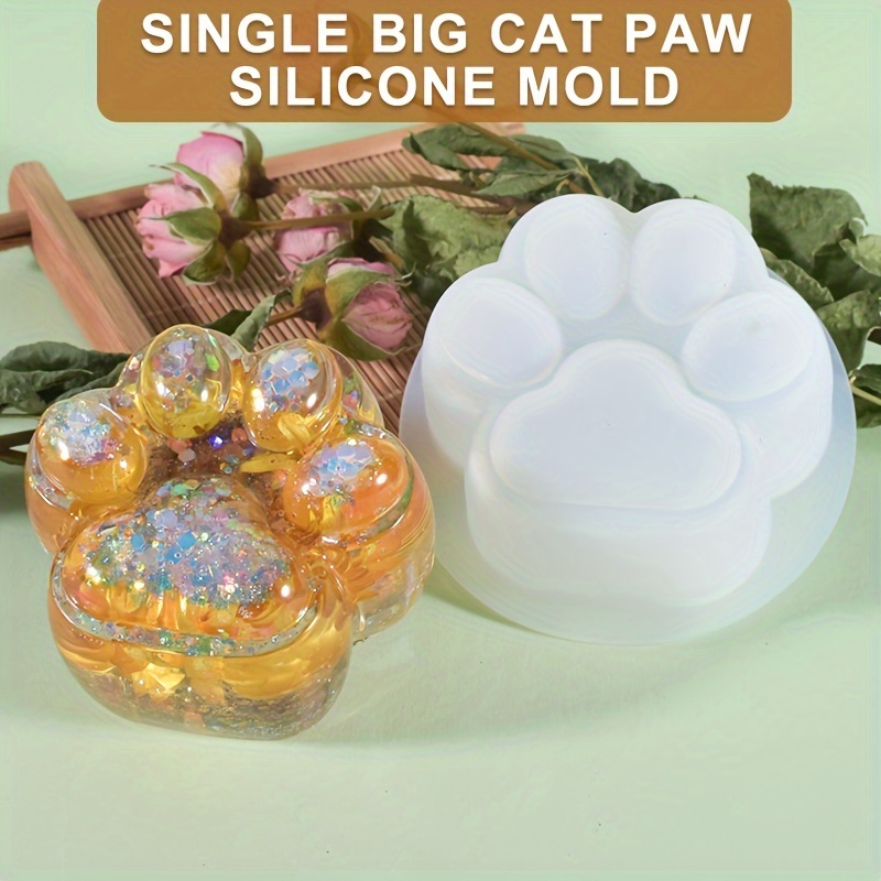 Cat Claw Bark - 1 grand moule en Silicone patte