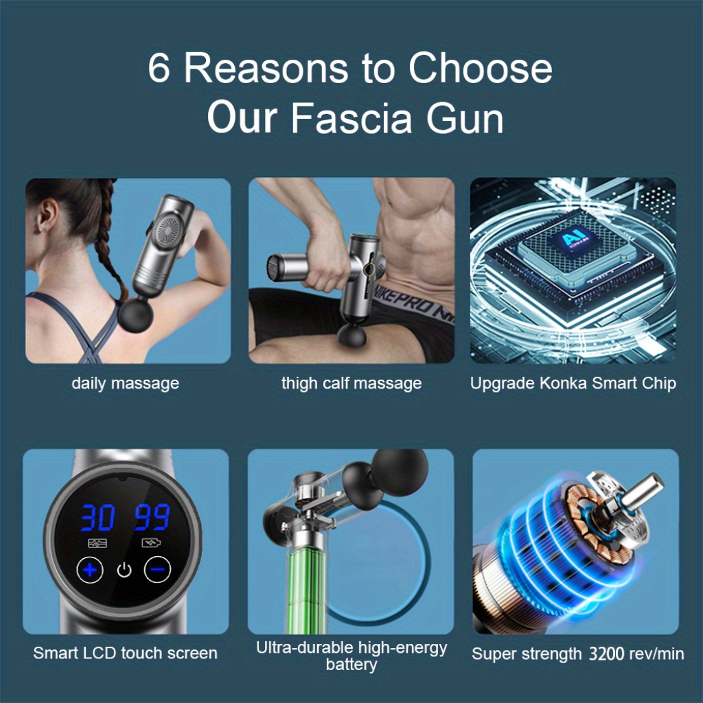 Pistolet de Massage électrique - Health Wellness avis et prix